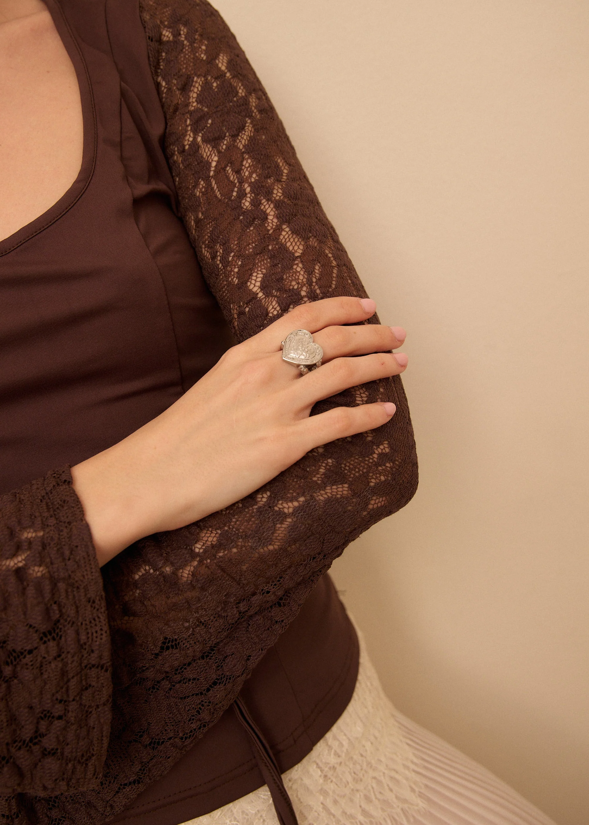 CASTANEA RING PLATA - Image 3
