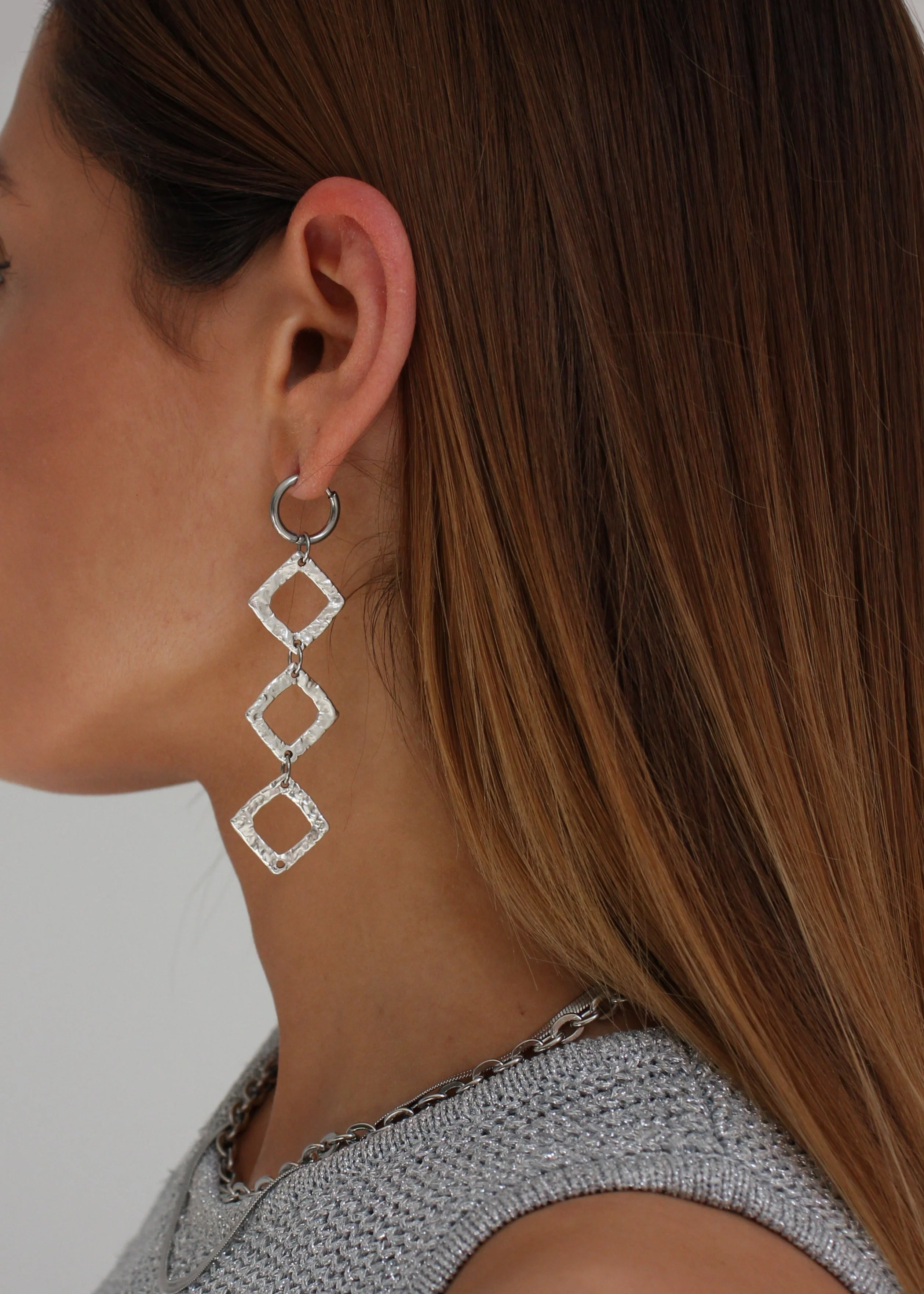 CATALINA EARRINGS PLATA - Image 3