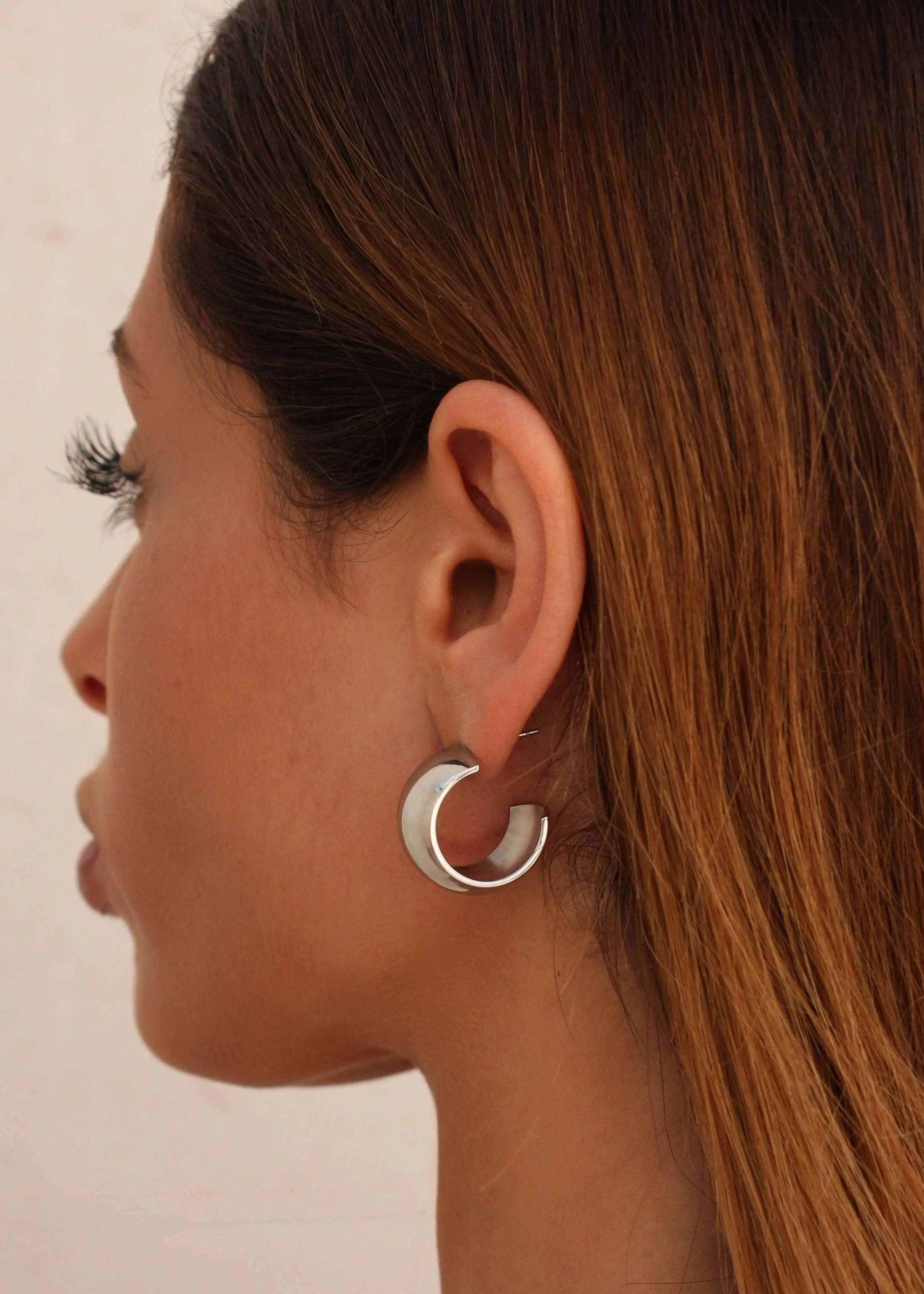 DOLCE VITA EARRINGS PLATA - Image 2